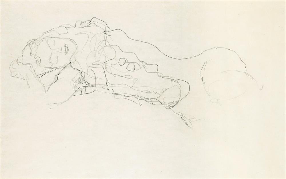 Reclining Semi-Nude to the Left