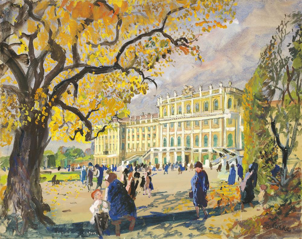 Schönbrunn in Autumn