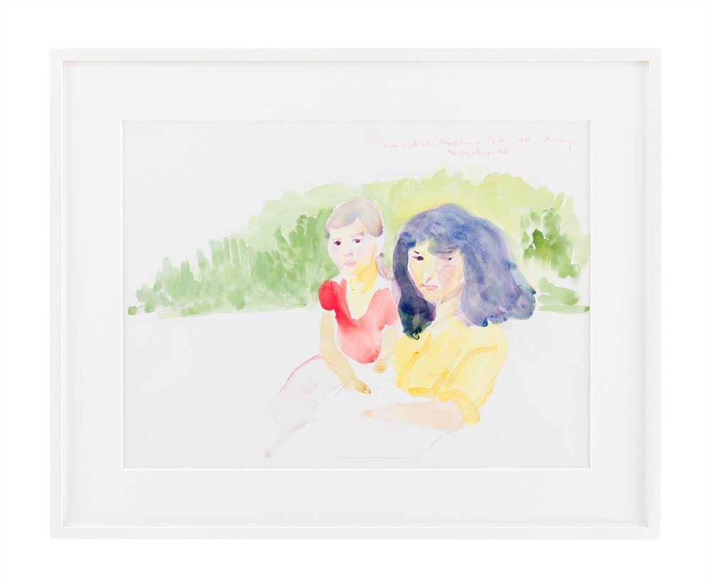 Two Turkish Girls at Margaretengürtel Park thumbnail