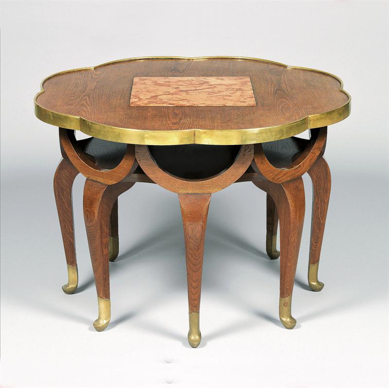 Elephant Trunk Table
Design Adolf Loos with Max Schmidt and foreman Josef Berka around 1900