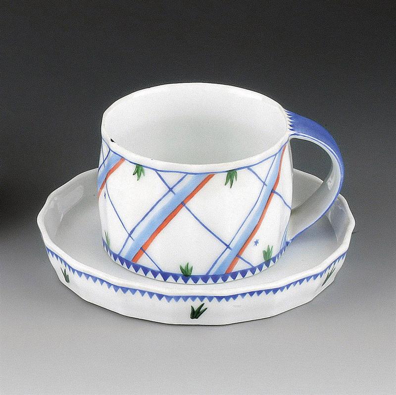 One Coffee Cup with Saucer