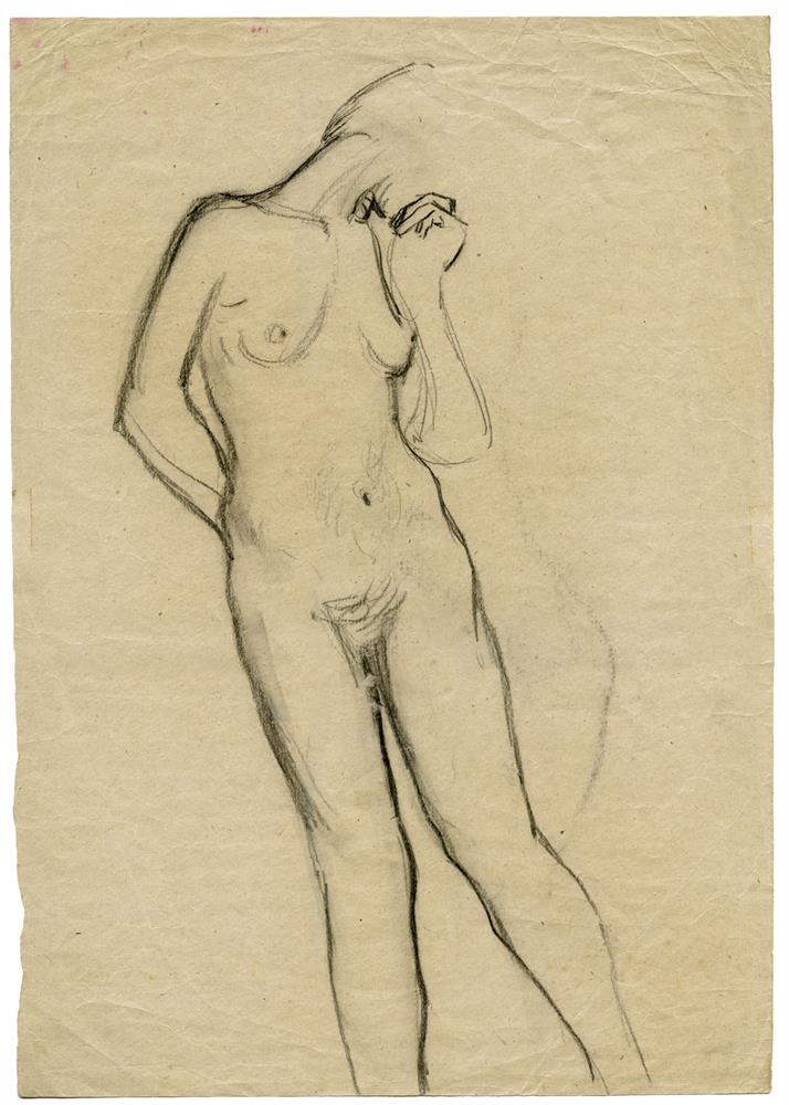 Female Nude, standing