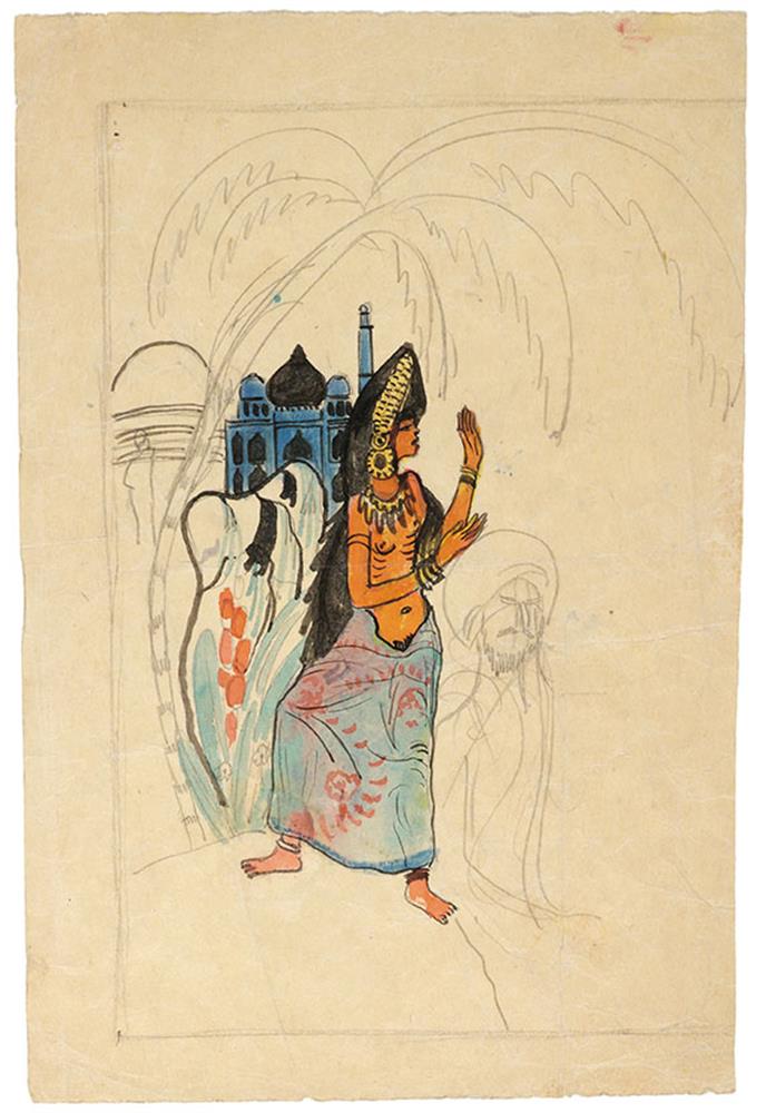 Oriental Female Dancer