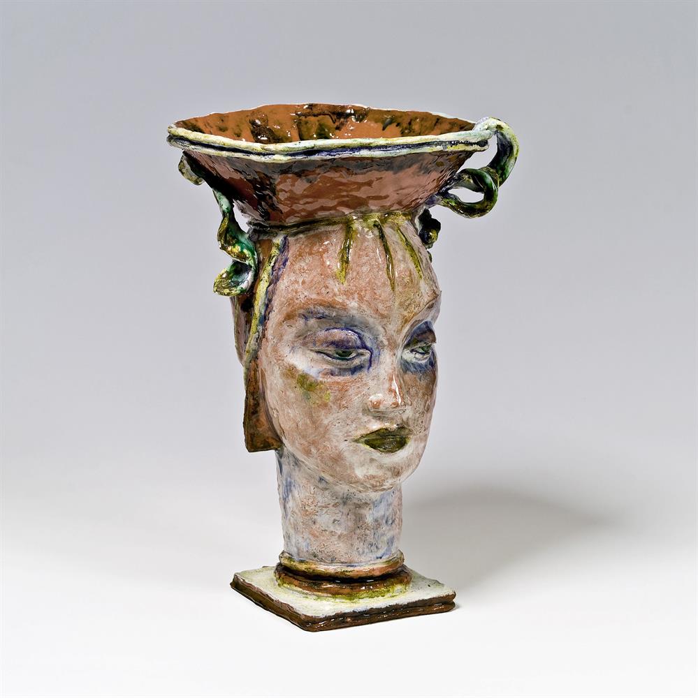 Head with Bowl