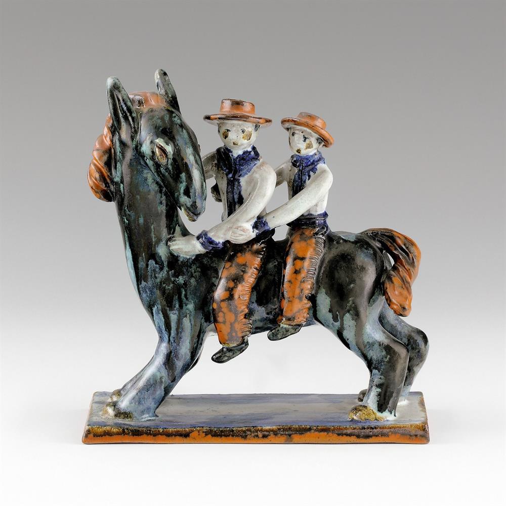 Horse with Two Riders