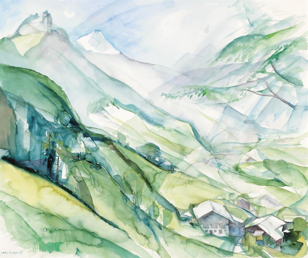 Blick auf Neustift im Stubaital