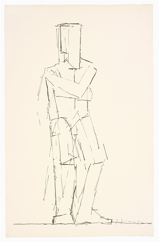 Figure with Folded Arm