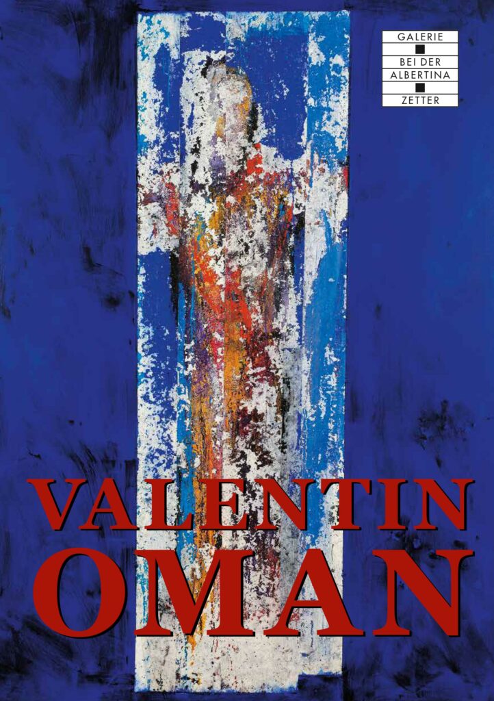 Valentin Oman Katalog cover Galerie bei der Albertina Galerie bei